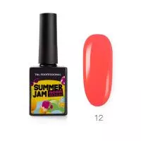 Гель-лак TNL Neon Summer Jam №12 - неоновый коралловый (10 мл)