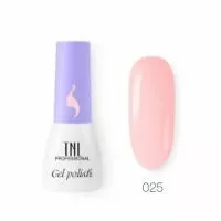 Гель-лак TNL 8 Чувств Mini №025 - пастельно-розовый (3,5 мл.)