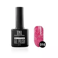 Гель-лак TNL - Glitter №16 - Вишневый (10 мл.)