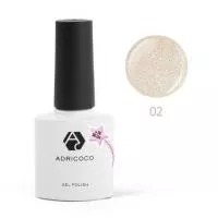 Гель-лак ADRICOCO #ТЫЗВЕЗДА №02 Сверкающая (8 мл.)