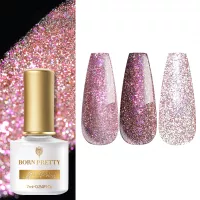 Born Pretty, Гель-лак Reflective Glitter Flash RGF-03 53087-03, 7 мл