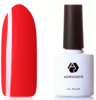 Гель-лак ADRICOCO Pretty dolly №05 неоновый красный (8 мл.)