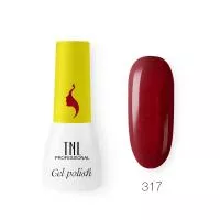 Гель-лак TNL 8 Чувств Mini №317 - рубиновый блеск (3,5 мл.)