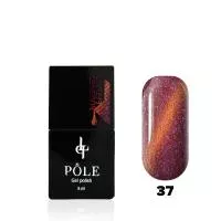 Гель-лак POLE - кошачий глаз №37 - золото и корица (8 мл.)