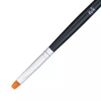 Кисть для геля искусственный ворс Toffee Styler № 4 в тубе