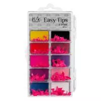 Типсы френч в боксе Easy Tips, 100шт (03 Розовые)