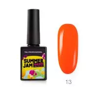Гель-лак TNL Neon Summer Jam №13 - неоновый оранжевый (10 мл)