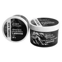 Сахарная паста Irisk (Ириск) для шугаринга SUGAR & SMOOTH с шунгитом, 300гр NEW (02 Средняя)