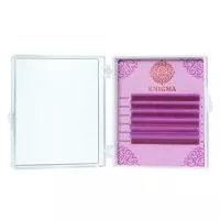 Цветные ресницы Enigma (Энигма) микс Lavender (6 линий)