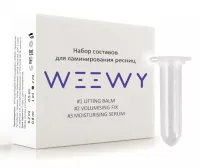 Составы для ламинирования и ботокса ресниц WEEWY (Активная версия) (Набор для ламинирования ресниц (#1 + #2 + #3), 2 мл)