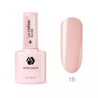 Камуфлирующая база La creme base №16 - нежный персиковый с шиммером, ADRICOCO, 10 мл