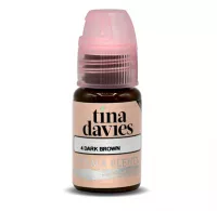 Пигмент для татуажа бровей Tina Davies 'I Love INK' 4 Dark Brown