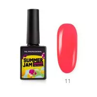 Гель-лак TNL Neon Summer Jam №11 - неоновый ярко-коралловый (10 мл)