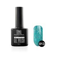 Гель-лак TNL - Glitter №13 - Бирюзовый (10 мл.)