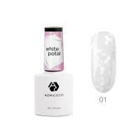Гель-лак ADRICOCO White Potal № 01 – крылья ангела (8 мл.)